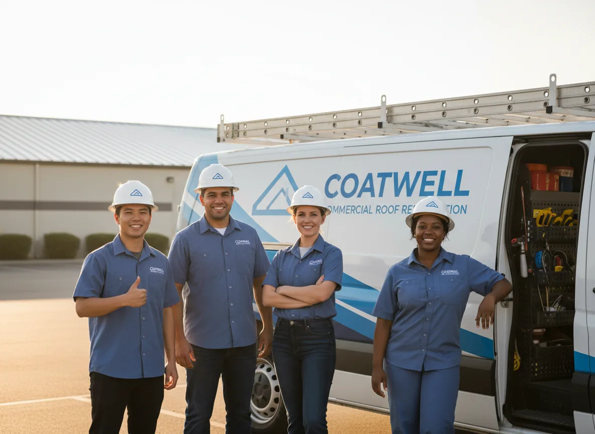 Commercial roof coating company in Penngrove, CA